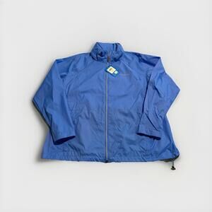 Columbia Women's Blue 2XL Switchback III Jacket Waterproof Retractable NWT(A35)